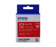  Original Epson LK-4RKK C53S654033 DirectLabel-Etiketten gold auf rot 